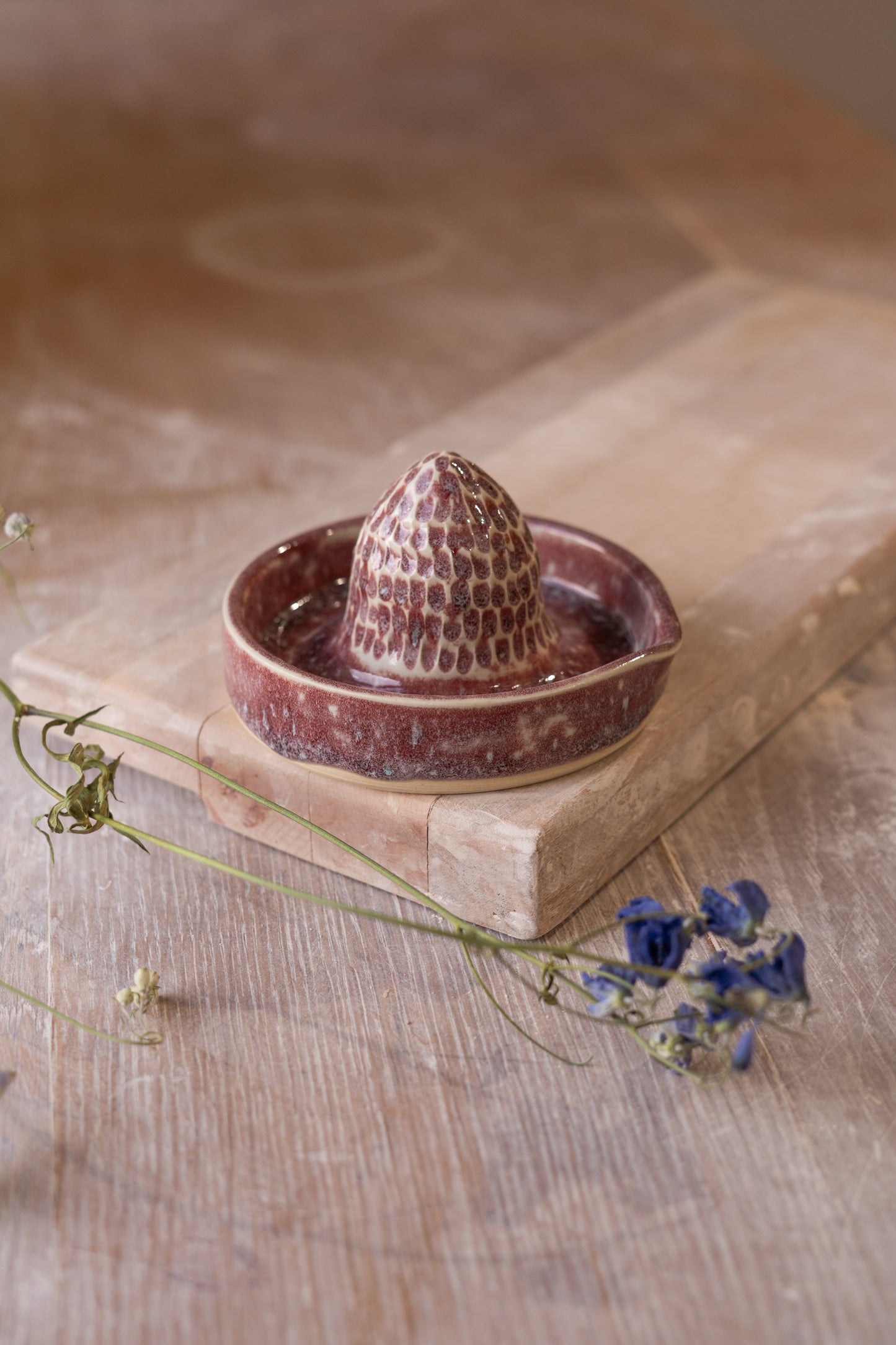 Mottled Red Juicer