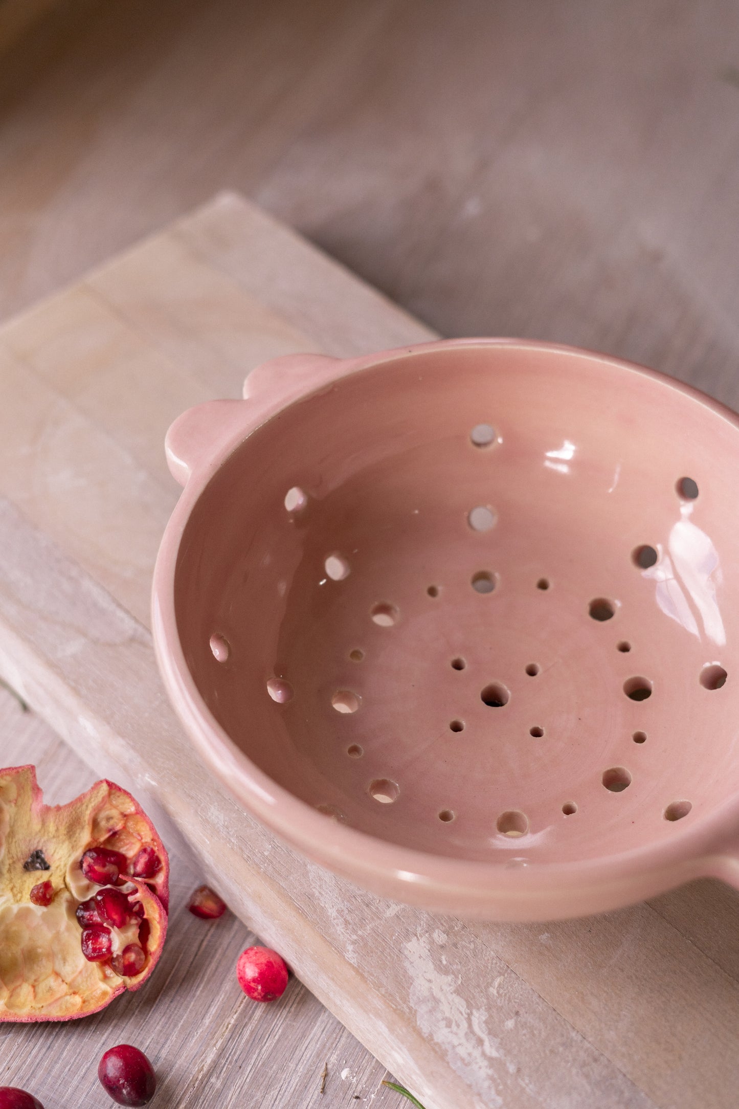 Small Strainer in Blush
