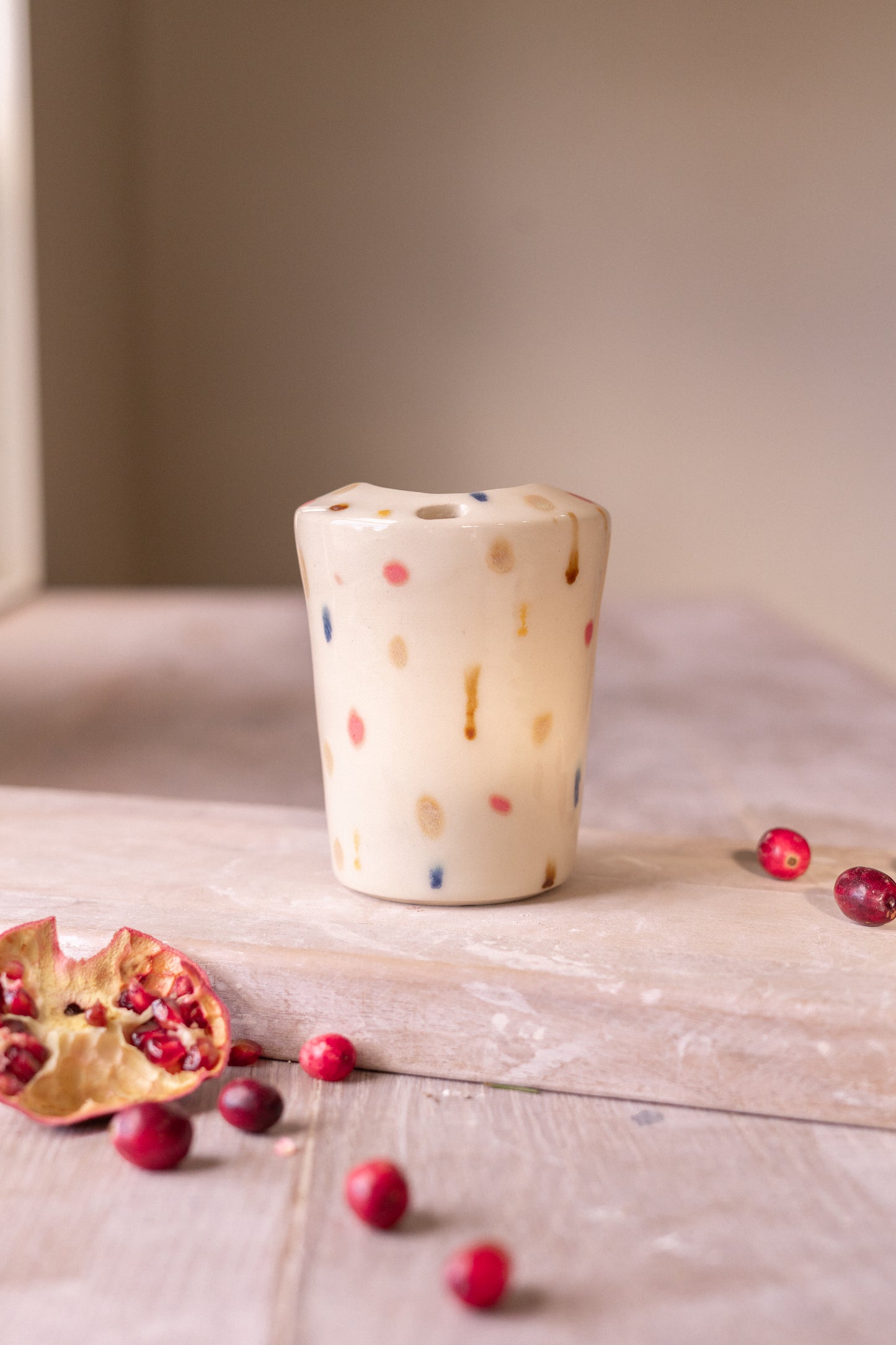 16 Oz Travel Cup in Confetti